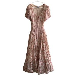 Vintage cottage core dress